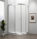 EASY čtvrtkruhová sprchová zástěna 1200x900mm, L/R, čiré sklo EL2715
