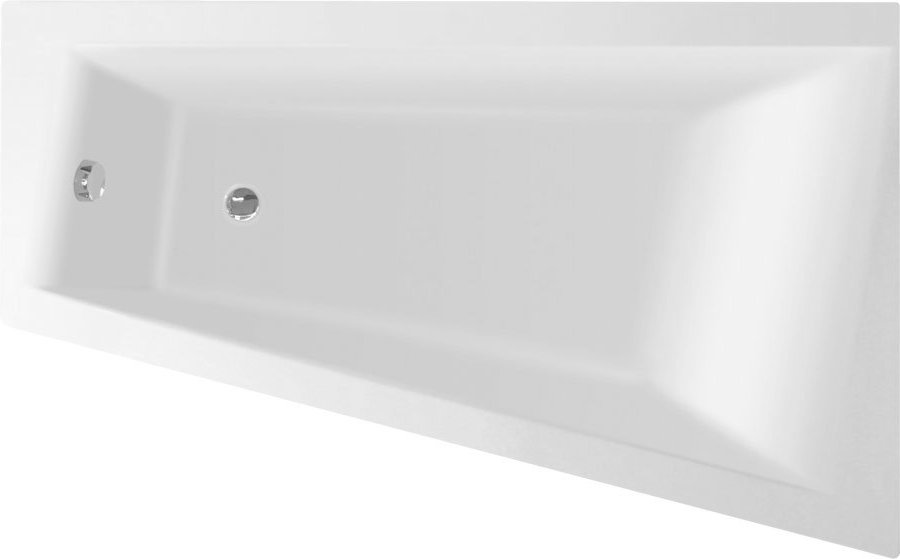 METUJE vana 160x100x42cm, pravá, bílá G2611