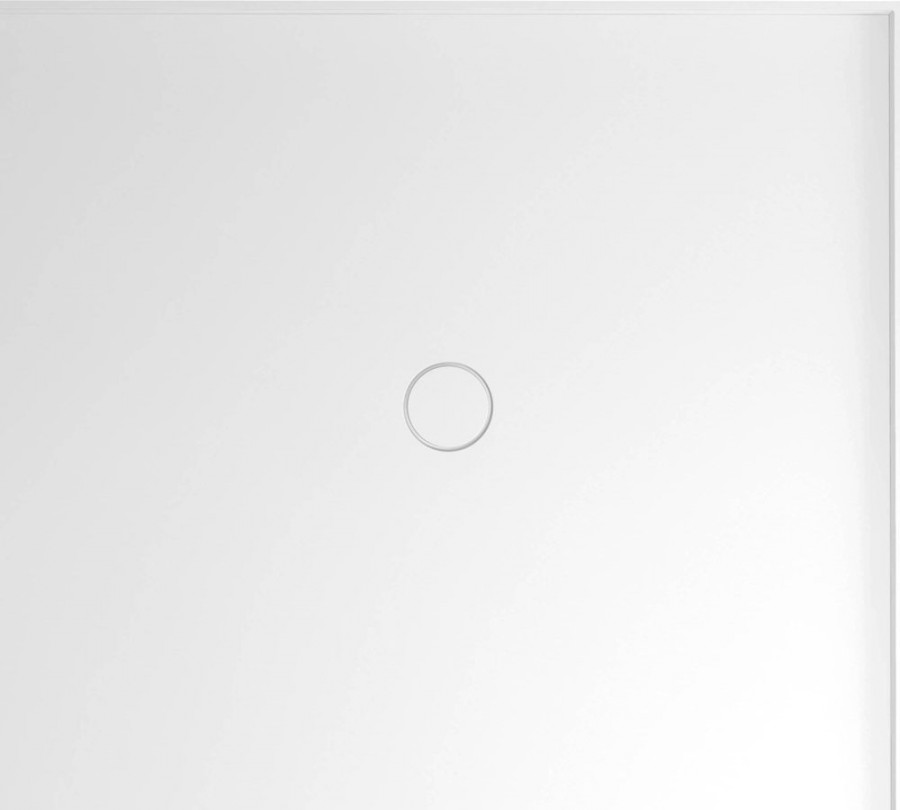 MIRAI sprchová vanička z litého mramoru, obdélník 100x90x1,8cm, pravá, bílá 73172