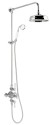Sprchový sloup s termostatickou baterií, chrom KI139
