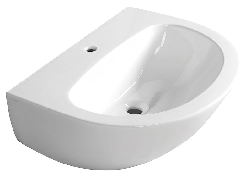 AQUATECH keramické umyvadlo 70x52 cm, bez přepadu 374001