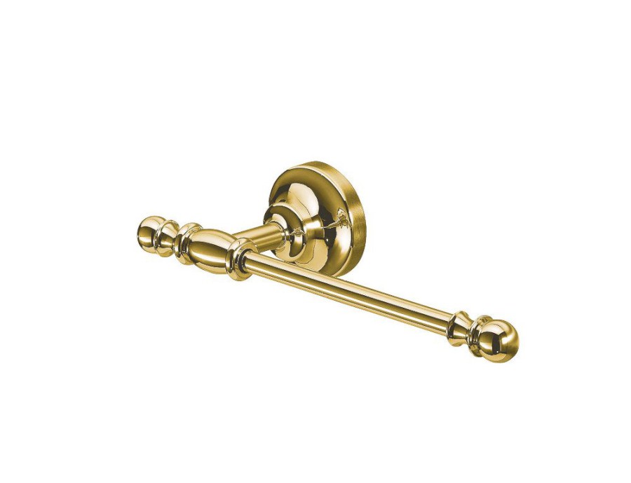 PERLA držák toaletního papíru, zlato PE0195