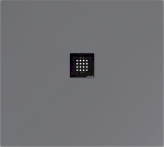 FLEXIA vanička z litého mramoru s možností úpravy rozměru, 100x90cm, šedá mat 72925.31