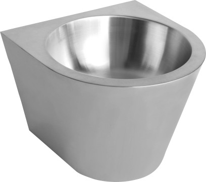 Závěsné umyvadlo bez otvoru pro baterii 360x270x360 mm, nerez mat 13036.C.S