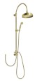 VANITY sprchový sloup k napojení na baterii, hlavová, ruční sprcha, bronz SET066