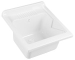 Výlevka na skříňku 45x50cm, plast bílá PI4550