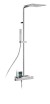 NOTOS sprchový sloup s termostatickou baterií, mýdlenka, chrom NN322