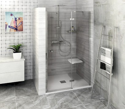 FORTIS sprchové dveře do niky 1200mm, čiré sklo, pravé FL1412R