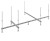 Nosná konstrukce pro asymetrickou vanu 160x100cm FR160100