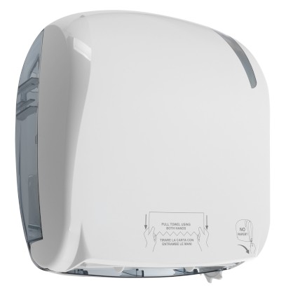 SKIN zásobník na papírové ručníky v roli, Autocut, 33x37,1x22,1cm, ABS, bílá A88410