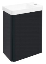 LT113-3434 (60457) ZORBA umyvadlová skříňka 39x50x21,5cm, antracit matný LT113-3434