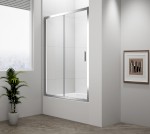 MD1216 (38605) DEEP sprchové dveře 1200x1650mm, čiré sklo MD1216