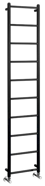 DINA otopné těleso 350x1680mm, černá mat IR378TB