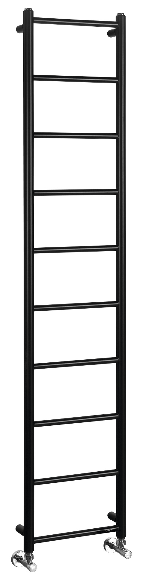 IR378TB (57582) DINA otopné těleso 350x1680mm, černá mat IR378TB