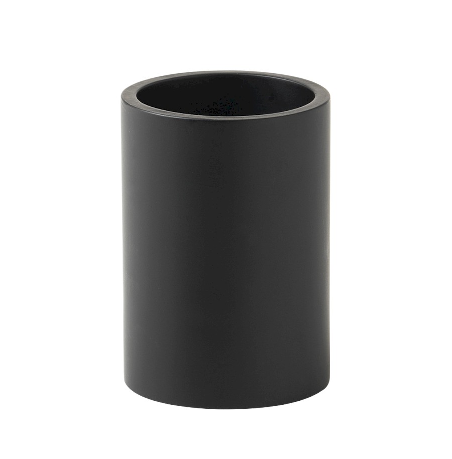 BR9814 (52305) BRENDA sklenka na postavení, černá mat BR9814