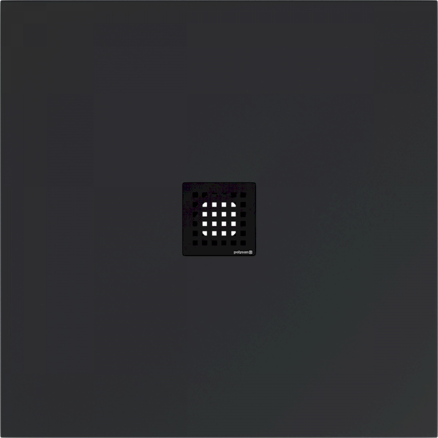 FLEXIA vanička z litého mramoru s možností úpravy rozměru, 90x90cm, antracit mat 71546.51