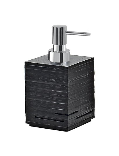 QUADROTTO dávkovač mýdla na postavení, černá QU8114