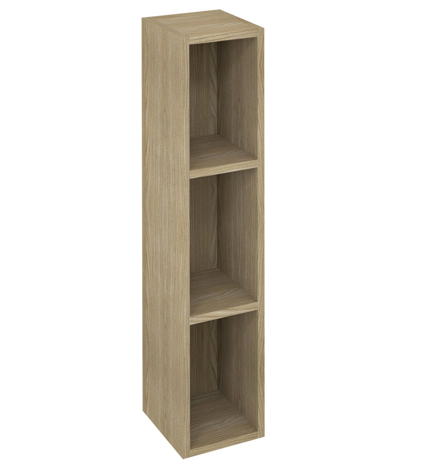 ESPACE otevřená policová skříňka 20x94x22cm, jilm bardini ESC130-1313