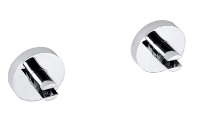 X-ROUND držáky skleněné poličky 8mm, chrom XR009