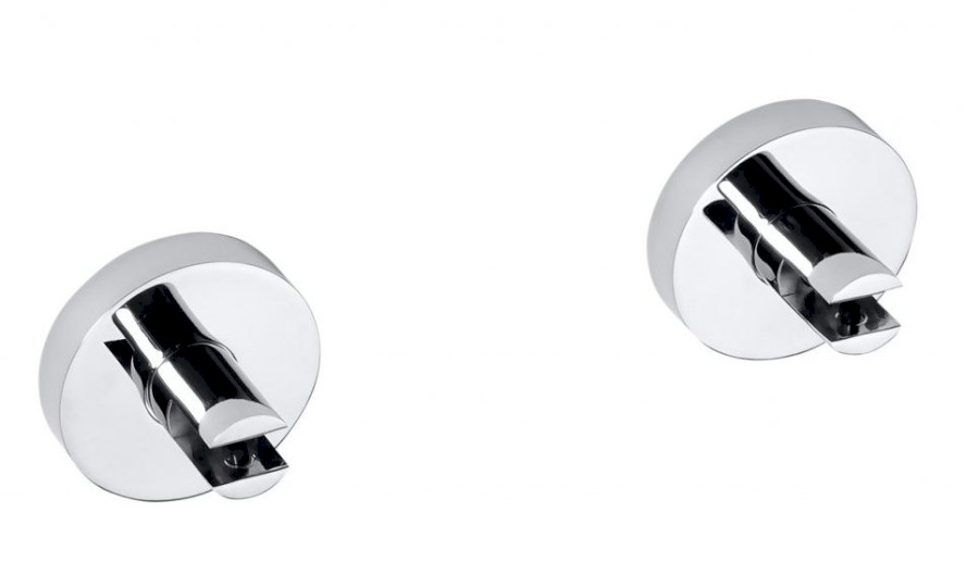 X-ROUND držáky skleněné poličky 8mm, chrom XR009