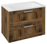 AMIA umyvadlová skříňka 74,5x60x45cm, dub Collingwood AM075-1919