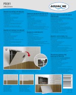 Magnetická dvířka pod obklady 200x250 mm PD201