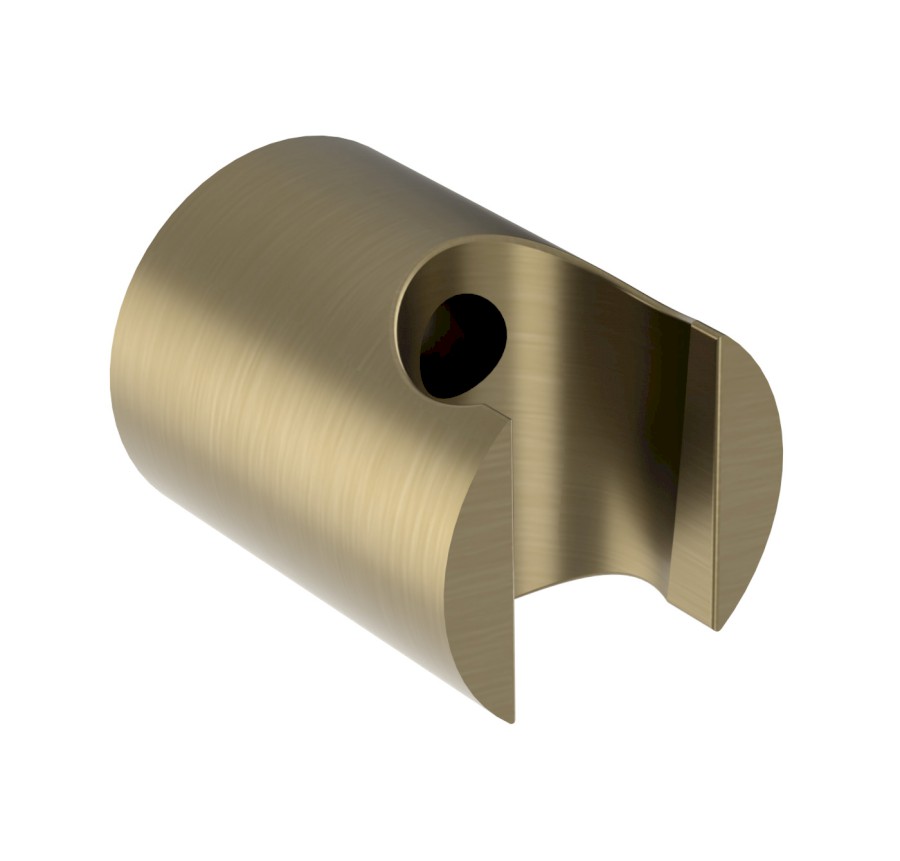 SD71G (61695) Držák sprchy kulatý, pevný, zlato mat SD71G