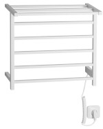 ELZOR elektrický sušák ručníků 500x470 mm, 60 W, bílá mat EB500