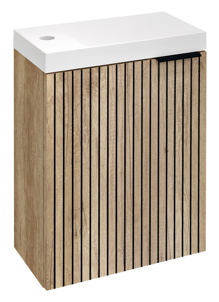 LT110-2322 (50827) LATUS X STRIP umyvadlová skříňka 39,4x50x22cm, dub alabama LT110-2322