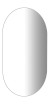 VORA zrcadlo s broušenou hranou oválné 40x70cm, CU free 22503