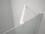 ES7834 (52528) ESCA rohová vzpěra 900mm, bílá mat ES7834
