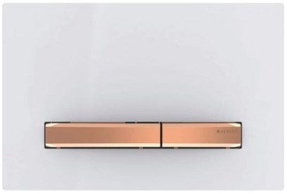 GEBERIT SIGMA50 ovládací tlačítko, bílá/růžové zlato 115.670.11.2