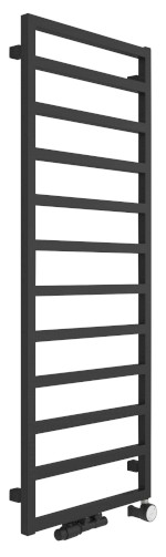 GL135B (57848) GIANLUCA otopné těleso 500x1350mm, černá mat GL135B