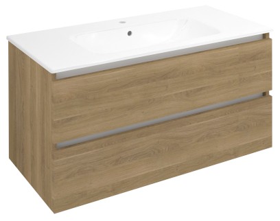 EZARA umyvadlová skříňka 99,8x52x46cm, dub cuneo EZ101-2525