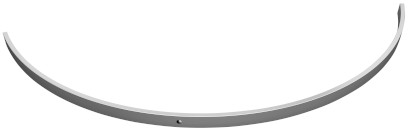 THRON čtvrtkruh pojezdový profil NDTL19