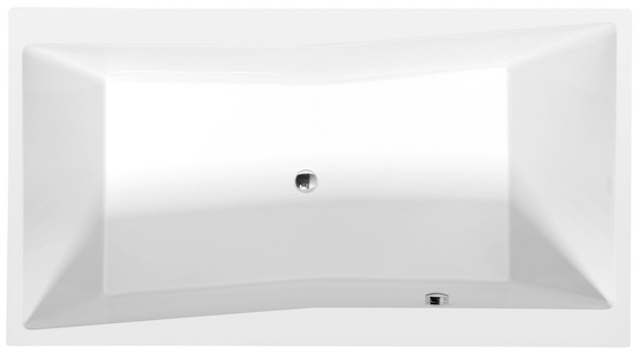 QUEST obdélníková vana 190x100x49cm, bílá 78531