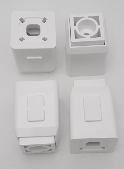 ZIG montážní sada, bílá mat NDZIGB