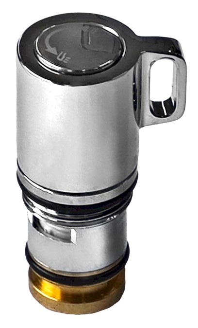 Přepínač s ovladačem pro vanovou baterii, chrom NDSX010-1