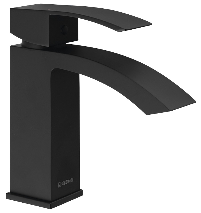 GINKO 35 stojánková umyvadlová baterie, černá mat 1101-02B