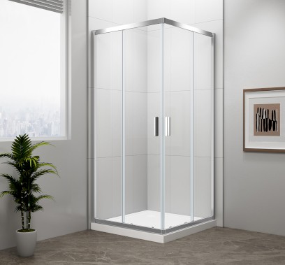 EASY čtvercová sprchová zástěna 900x900mm, čiré sklo EL5115