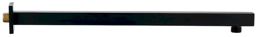 SL102 (38967) Sprchové ramínko hranaté nízké, 400mm, černá mat SL102