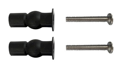 Uchycení šrouby s rozpínací hmoždinkou k WC sedátkům ND-TS-02