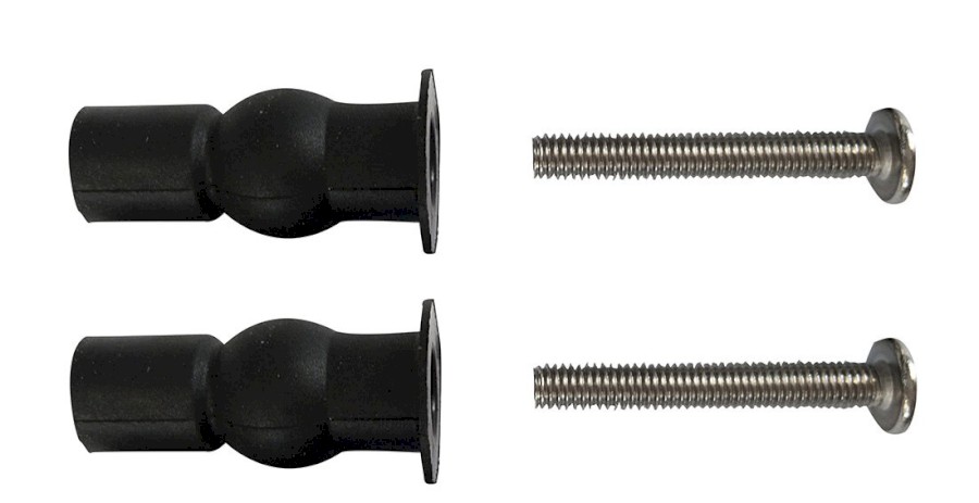 Uchycení šrouby s rozpínací hmoždinkou k WC sedátkům ND-TS-02