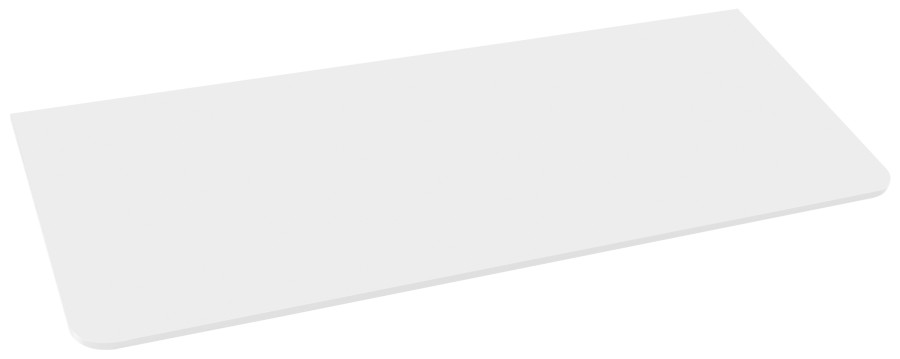 KERALA deska Rockstone 122x1,2x48,5cm, bílá mat KR120-0101