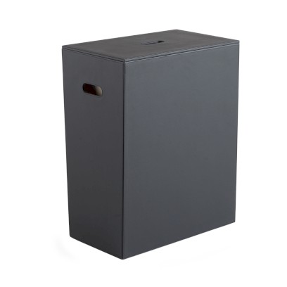 LUXURY koš na prádlo 49,5x61,8x29cm, černá 103714