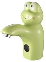 PS402G (56466) KID Senzorová stojánková keramická baterie 6V DC (4xAA), žába, zelená PS402G