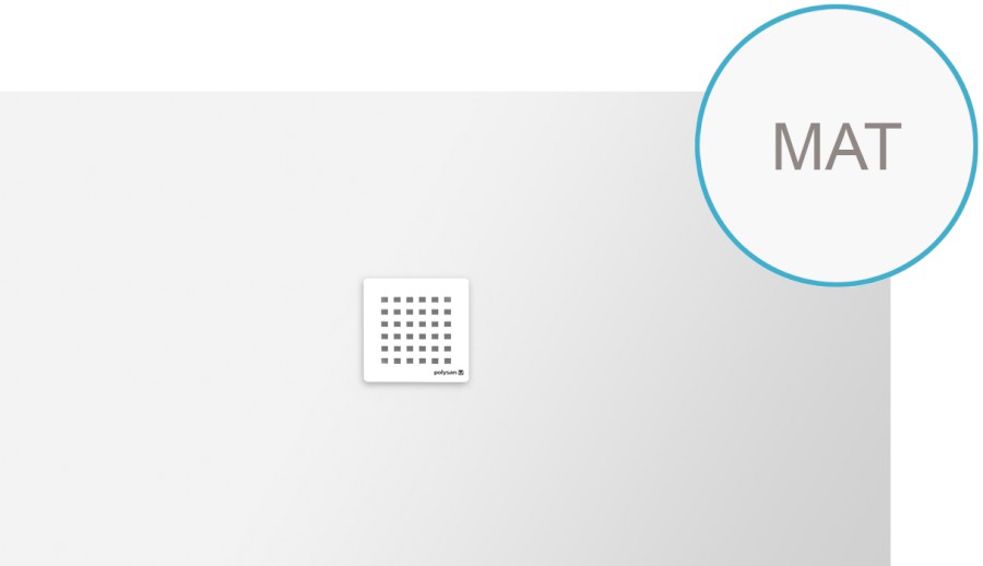 72901MAT (45611) FLEXIA vanička z litého mramoru s možností úpravy rozměru, 150x80cm, bílá mat 72901MAT