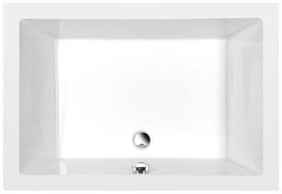 DEEP hluboká sprchová vanička, obdélník 110x75x26cm, bílá 72883