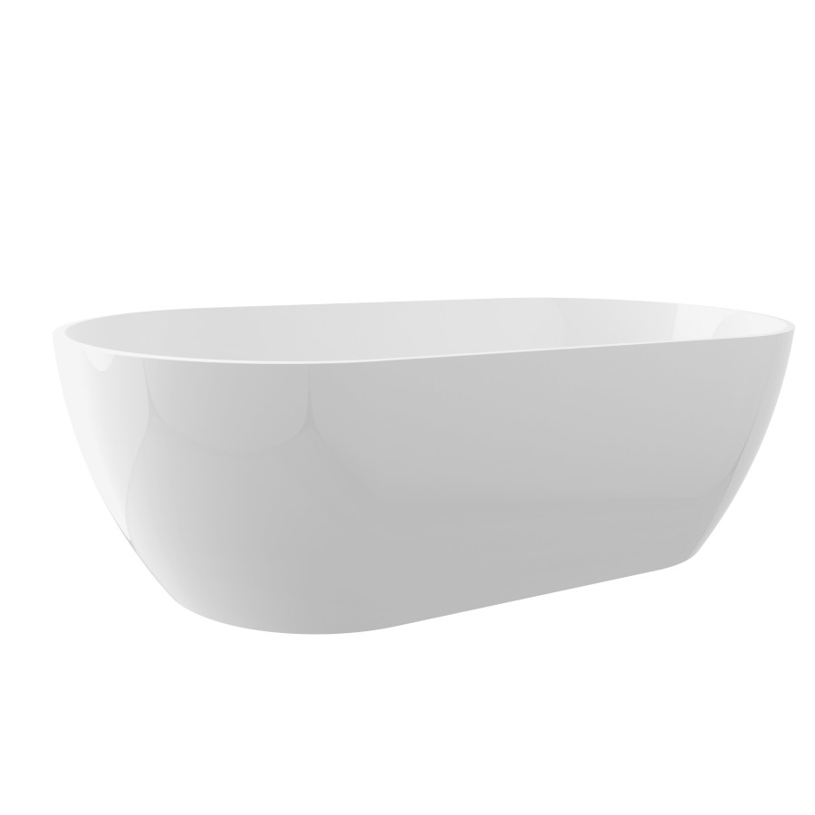 71842 (48251) REDUTA volně stojící vana litý mramor 171x81x58cm, bílá 71842