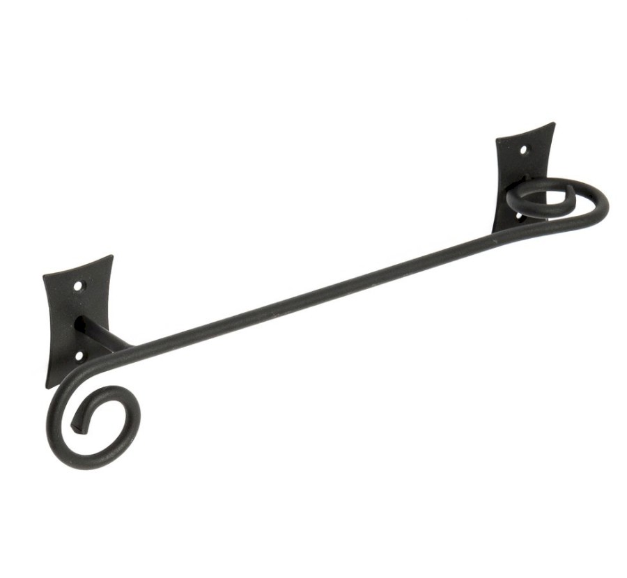 REBECCA držák ručníků 300mm, černá CC320